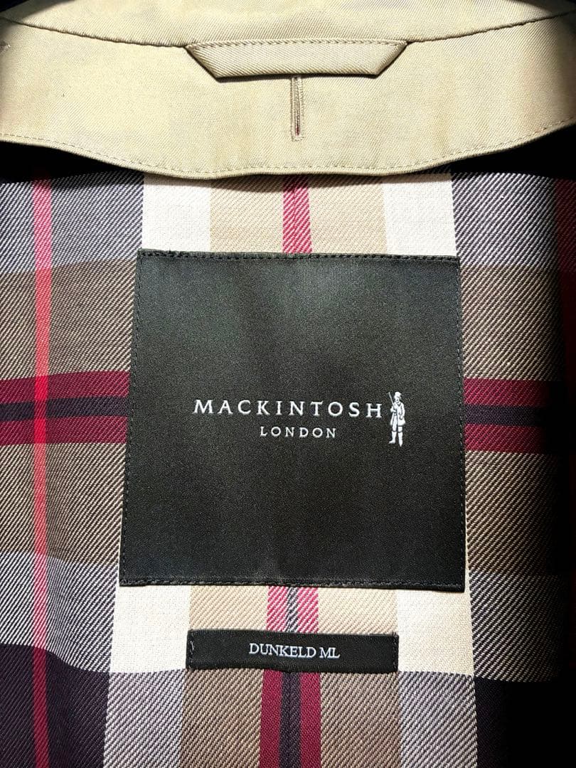 【未使用級】MACKINTOSH LONDON ジャケットステンカラーコート