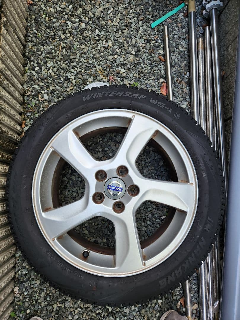 「まき」215/50R17 スタッドレスタイヤ ホイール付き