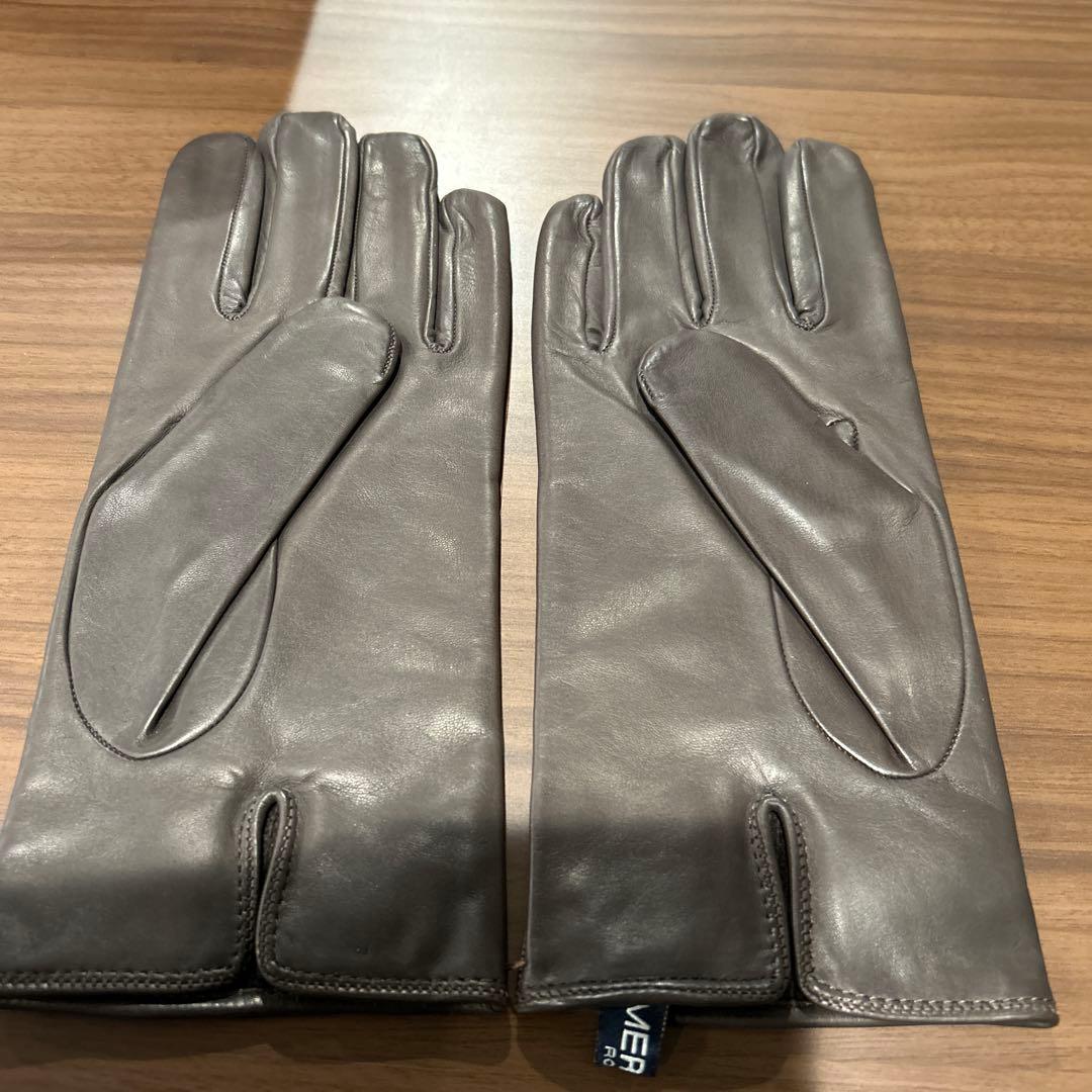メローラ　手袋　ナパレザー　ダークブラウン　8インチ