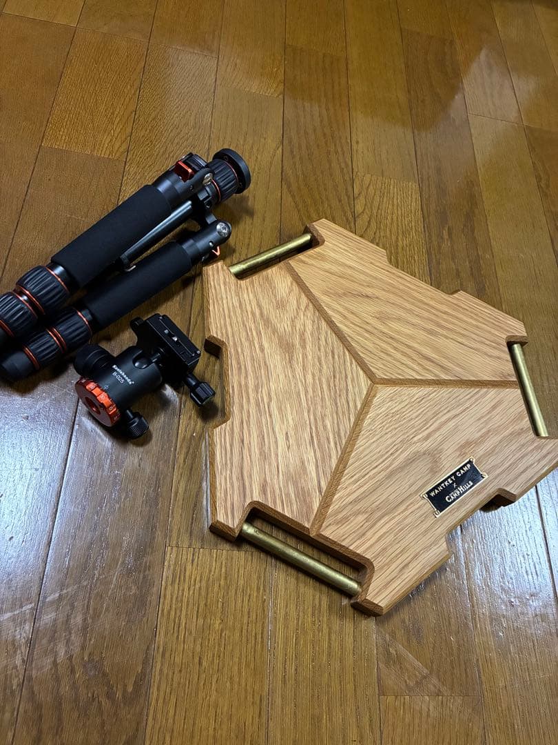 wantkey mini サイドテーブル wantkey camp 三脚付❗️