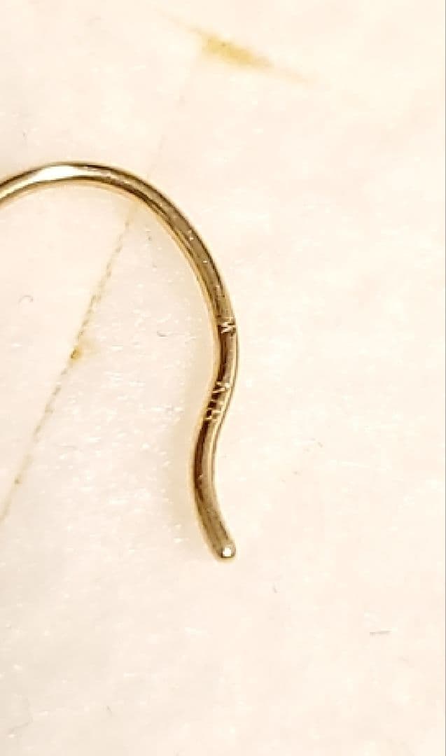 Vendome Aoyama ピアス アクアマリン YG K18