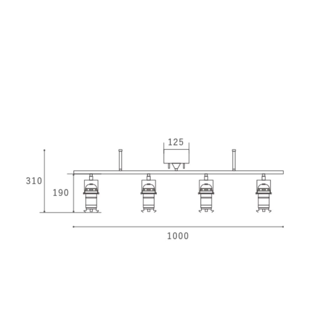 HERMOSA STUDIO4 SL-001 電球付
