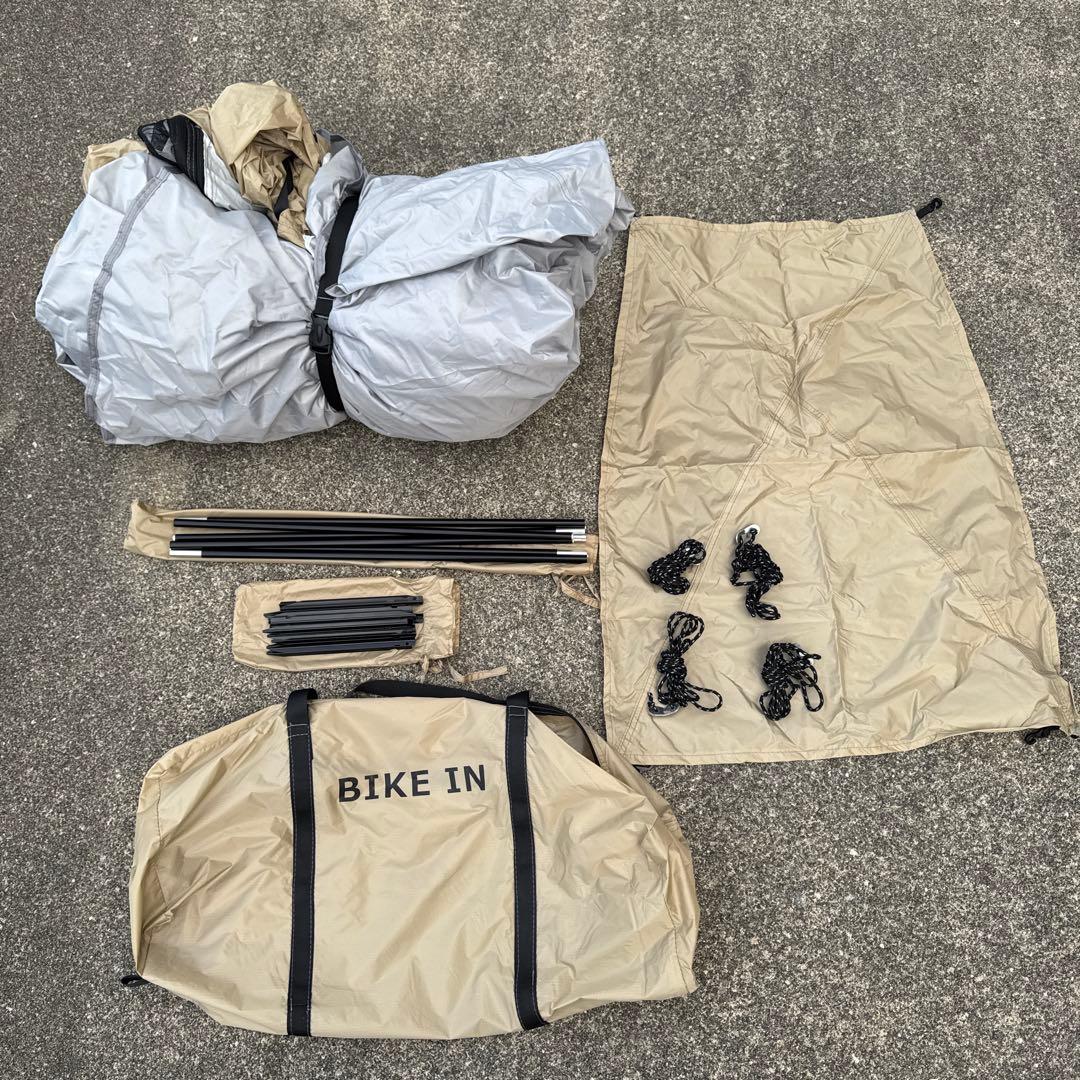 DOD ライダーズバイクインテント　ベージュ