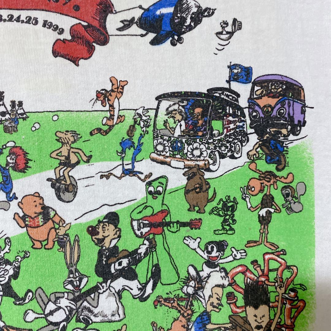 激レア 90s woodstock'99 Tシャツ XL 未使用 アート 洒落