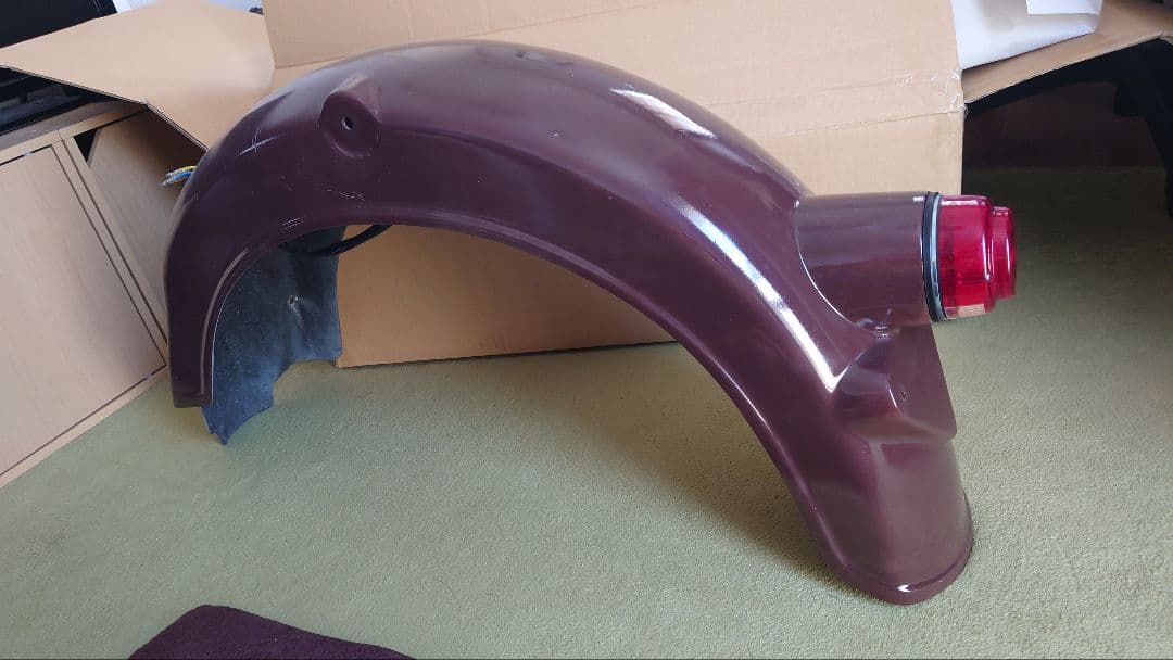 YAMAHA　SR400用　リアフェンダー　シックデザイン　「クラシックフェン…