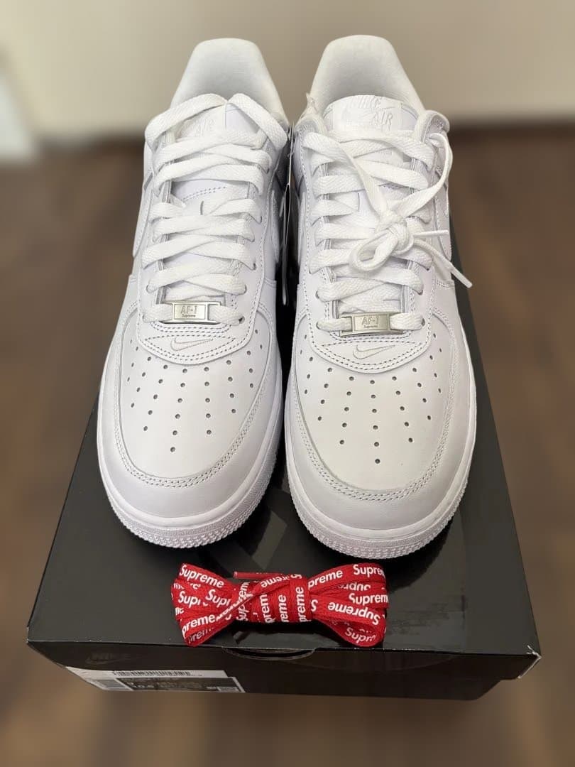 新品 Supreme×NIKE AIR FORCE 1 LOW SP 27cm