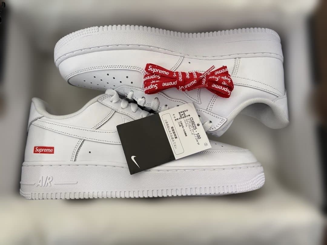 新品 Supreme×NIKE AIR FORCE 1 LOW SP 27cm