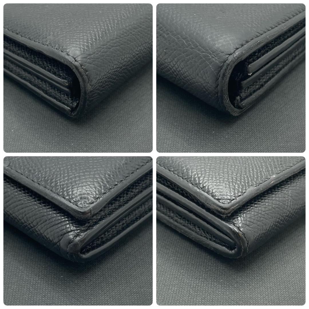 【美品】 BVLGARI ブルガリ 長財布 ビーゼロワン シルバークリップ