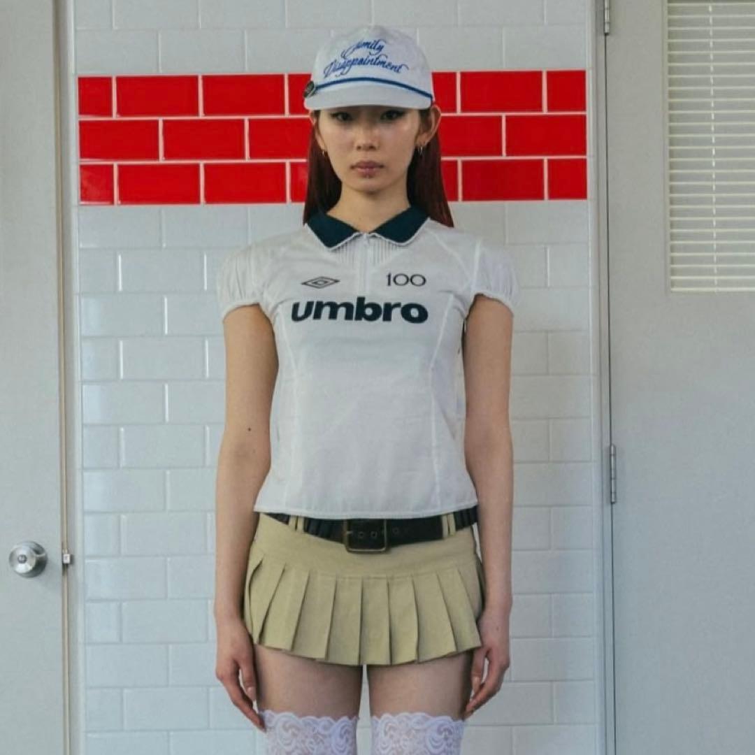新品 タグ付き SCULPTOR UMBRO Lace shirts White