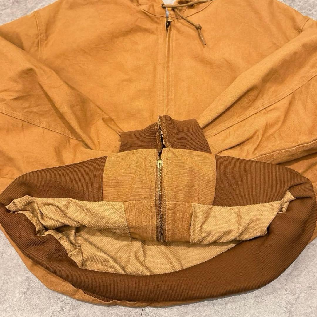 Carhartt J131 USA製 アクティブジャケット BRN 2XL 良好