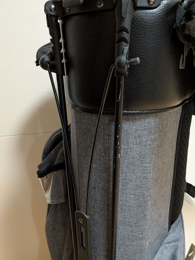 BEAMS GOLF × JONES Trouper キャディバッグ (グレー)