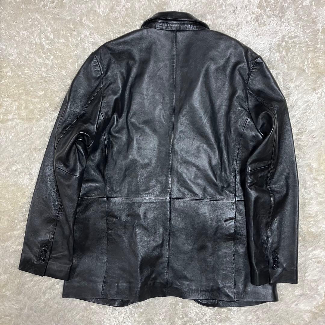 ミッシェル様LIUGOO LEATHERS テーラードジャケット　羊革　レザー