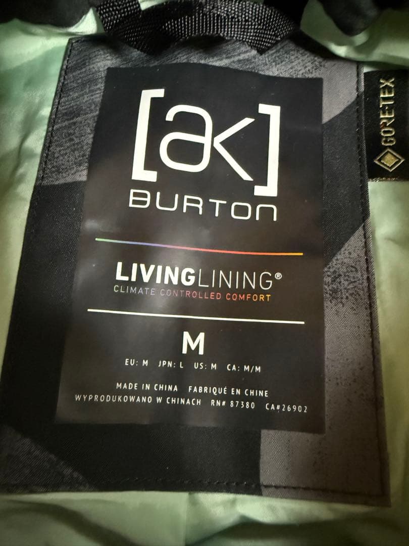 [ak] BURTON スノーボードパンツ バートン　ak