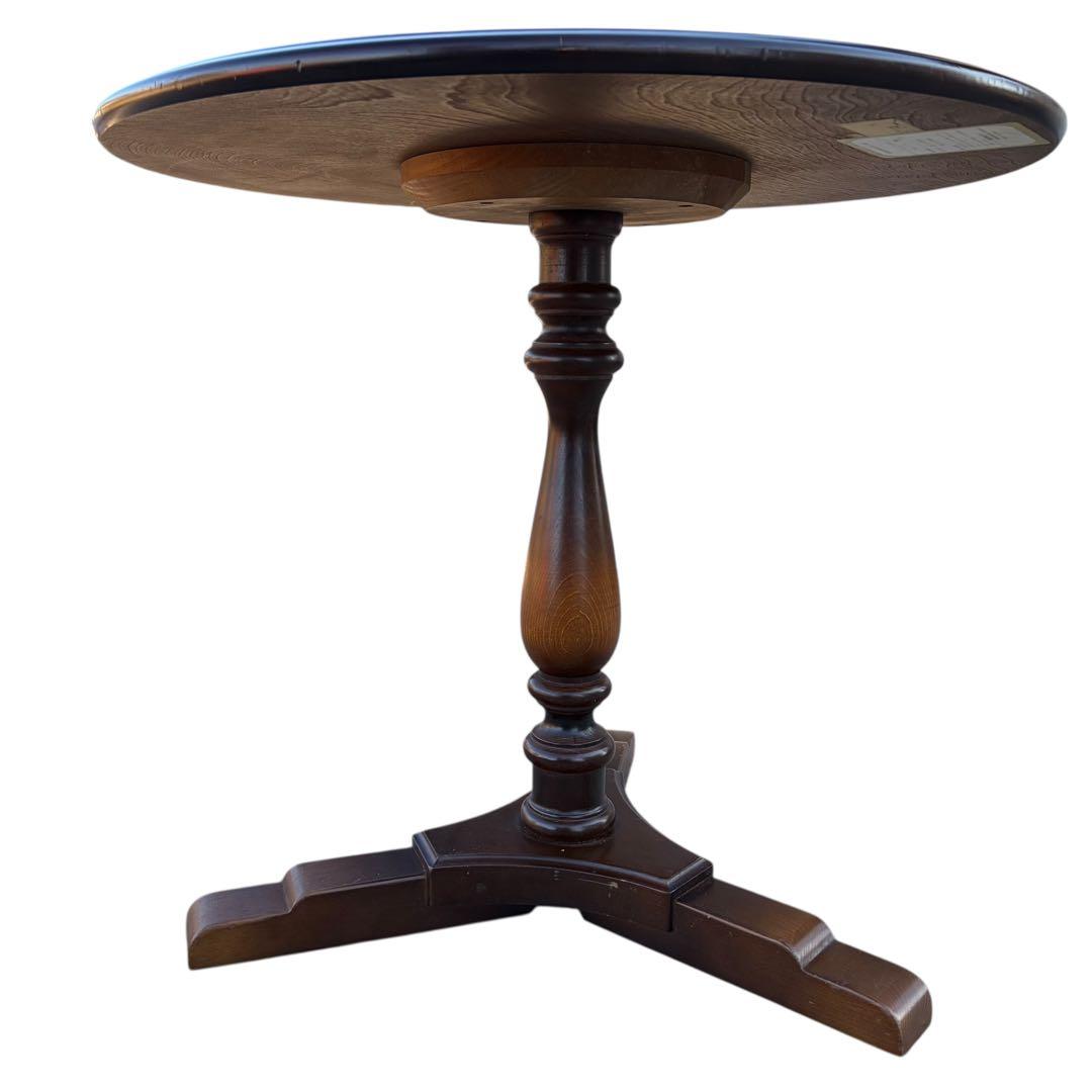 飛騨産業　キツツキ　コーヒーテーブル　円卓　ラウンドテーブル