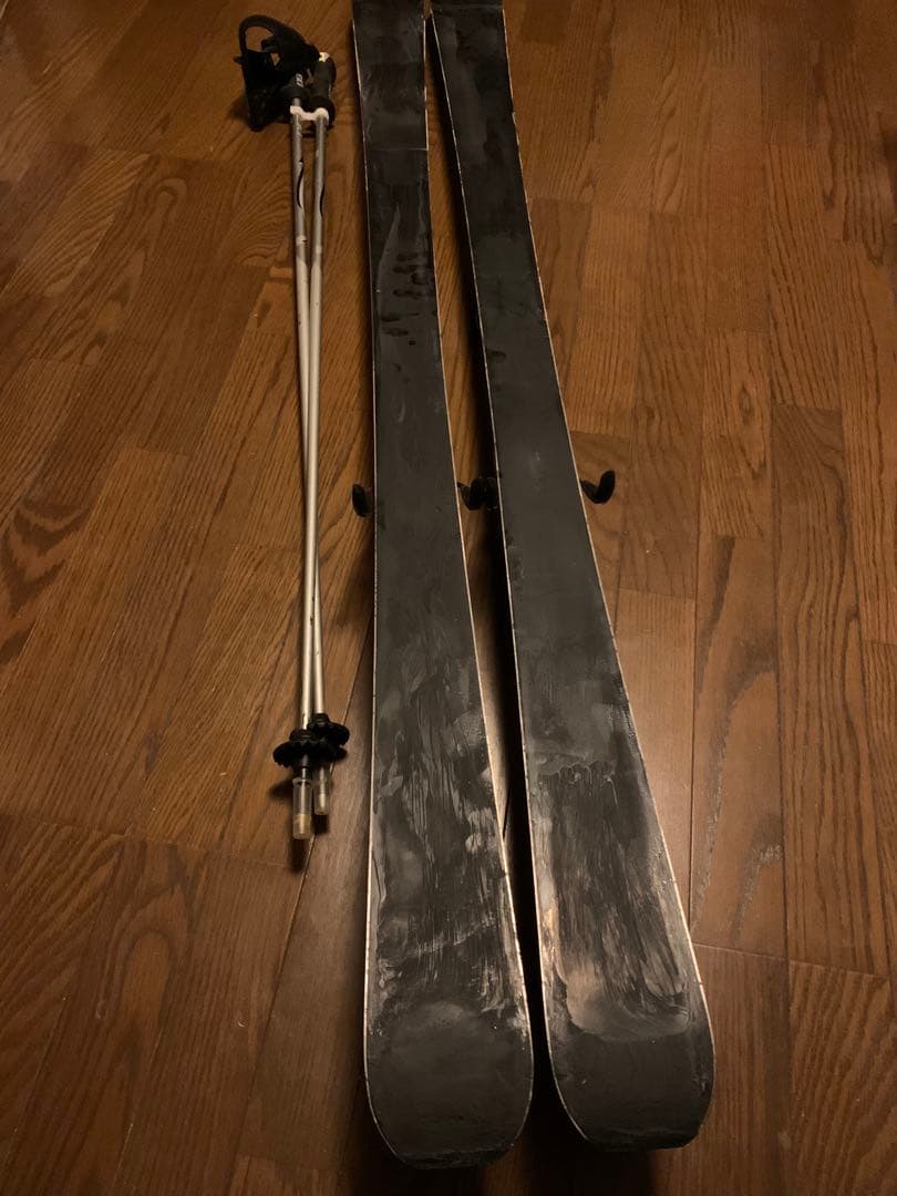スキー ATOMIC m2tron 161 + LEKI DEMO CARBON PRO
