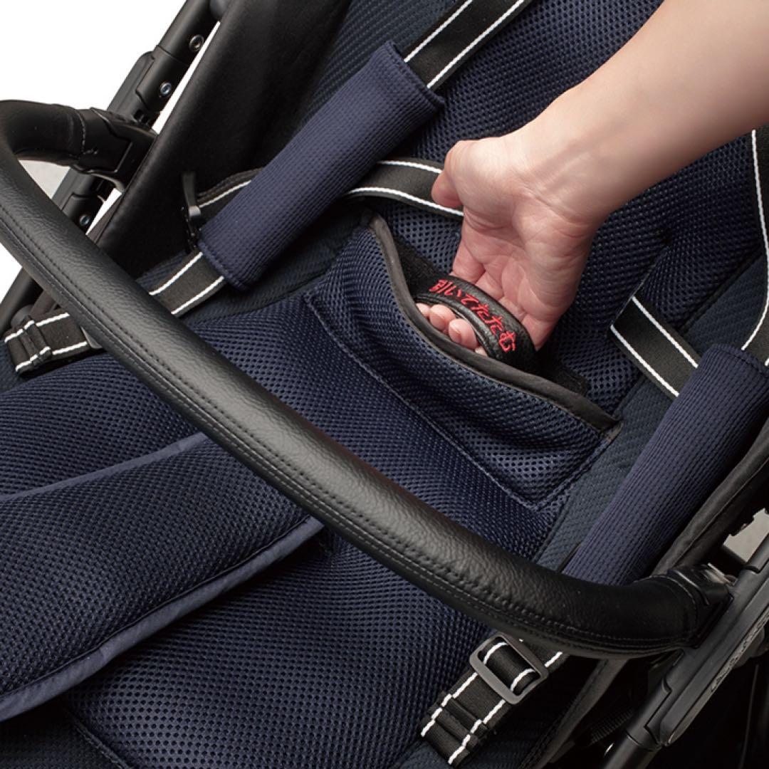 Aprica スムーヴ プレミアム ベビーカー 紺