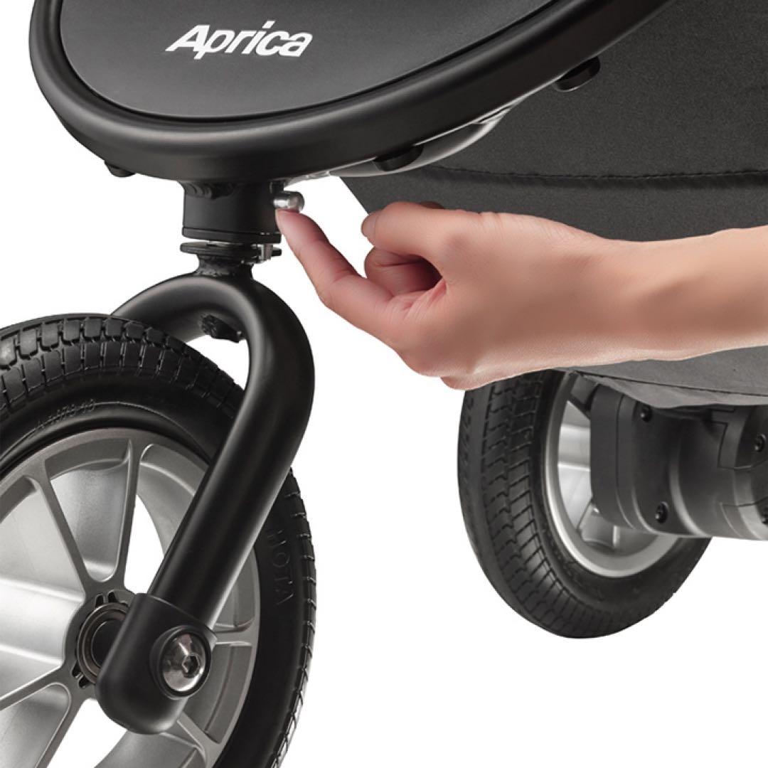 Aprica スムーヴ プレミアム ベビーカー 紺