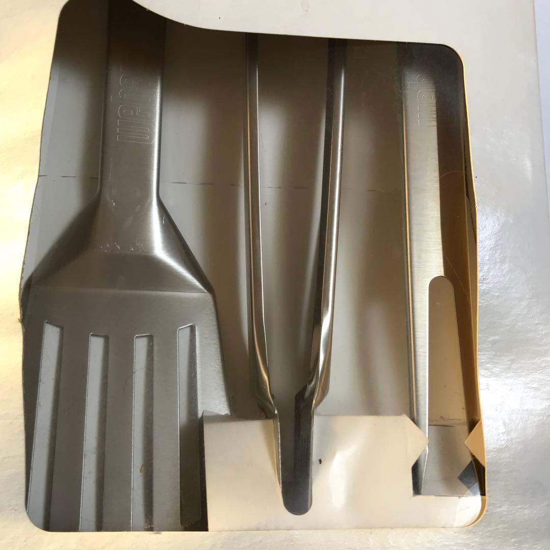 WEBER ウェーバー　3ピースステンレスツールセット