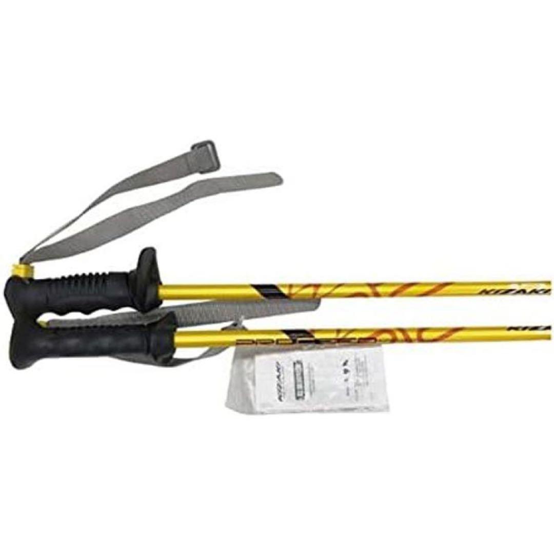 新品KIZAKIポール PROCEED CARBONイエロー105cm48%オフ