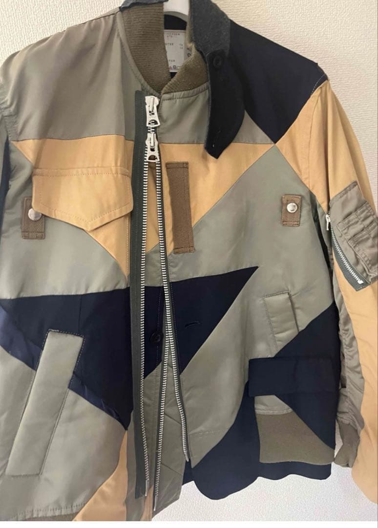 【定価198000円】sacai×Hank Willis Thomas ブルゾン