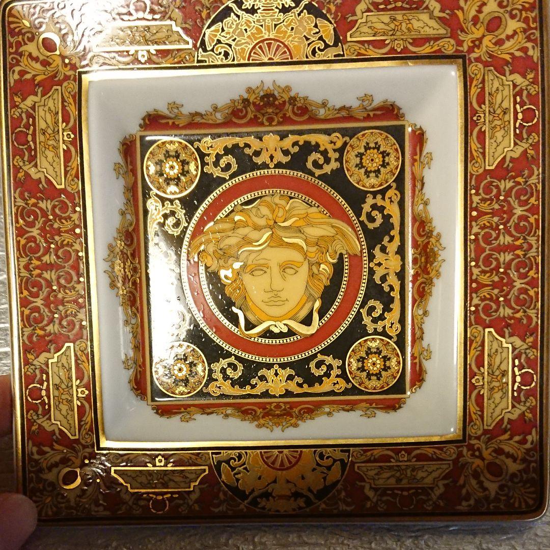 ヴェルサーチ 灰皿 小物入れ13×13