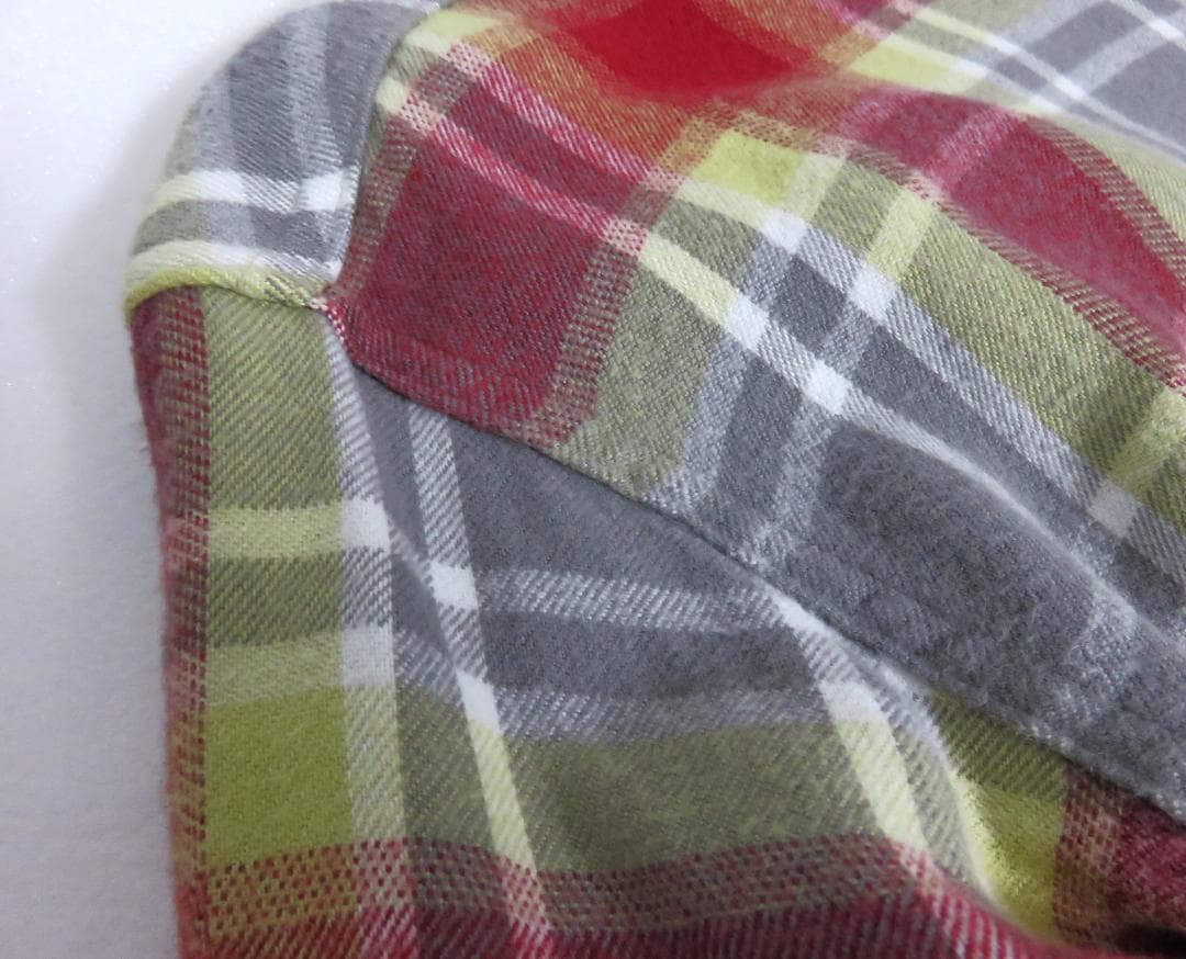 定価3.6万 UNUSED Rayon check shirt 2 レーヨン