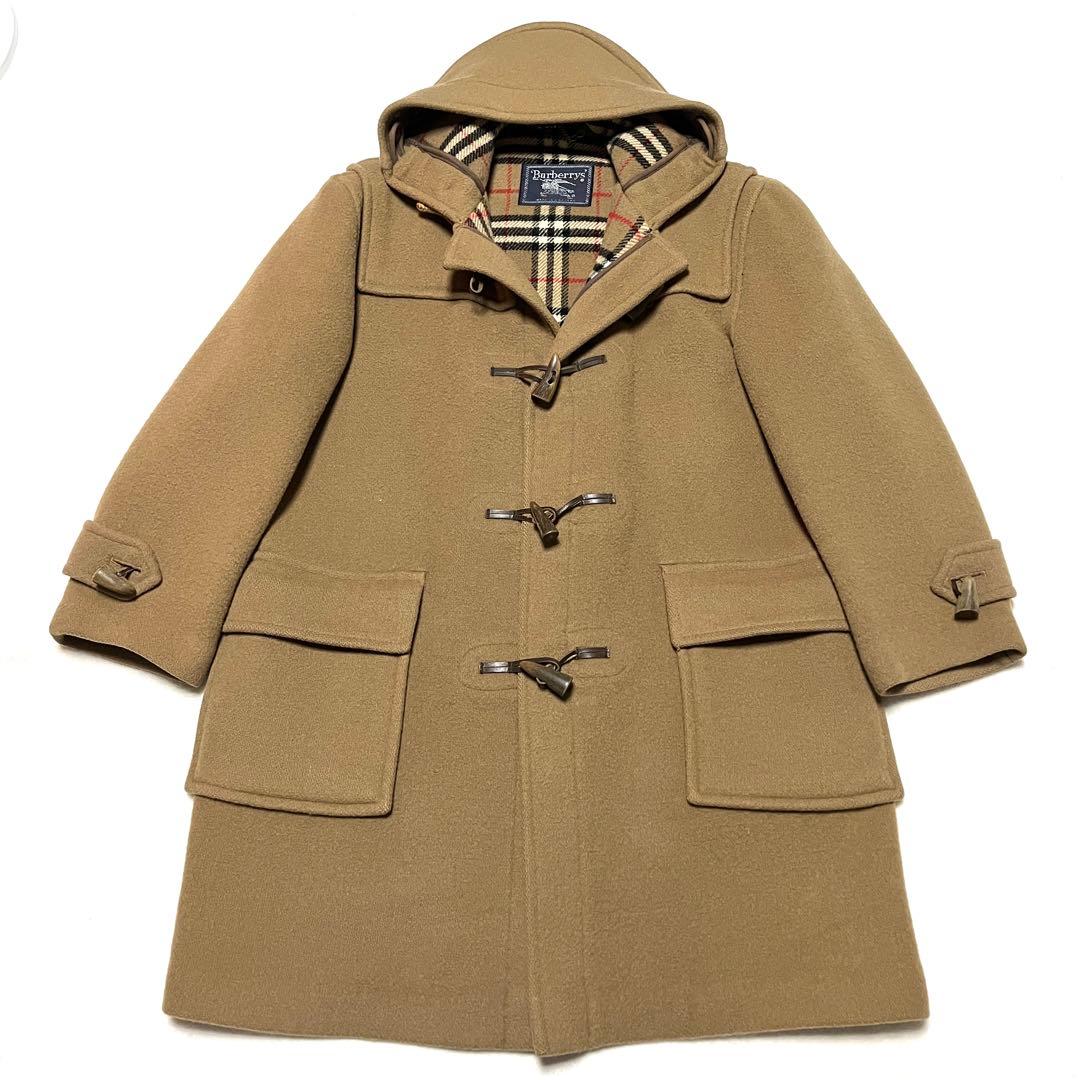 ★美品★BURBERRY バーバリー★英国製★ダッフルコート★キャメルブラウン★