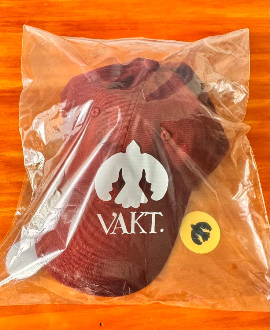 【新品】VAKT. CAP I /BURGUNDY