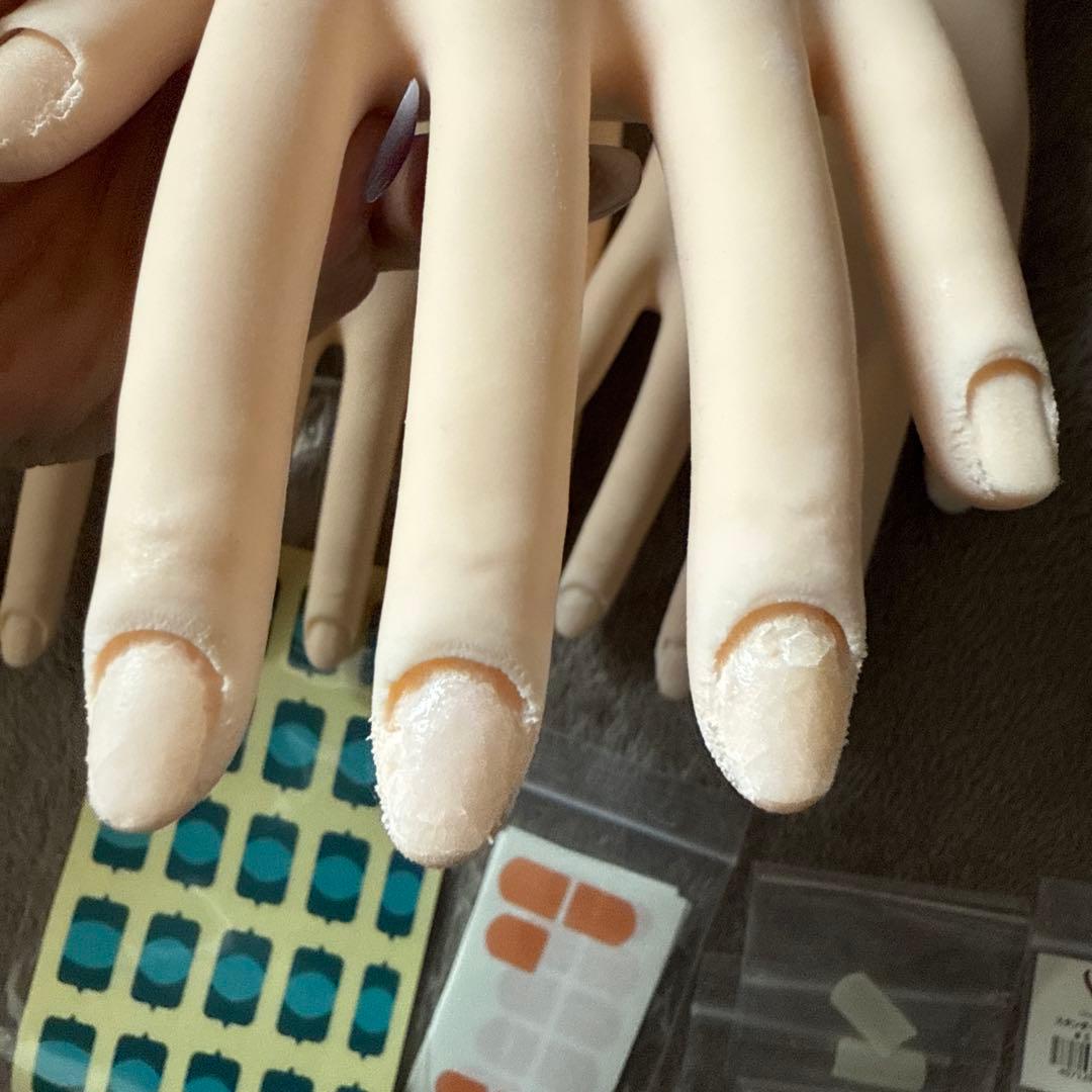 ネイル 認定モデルハンド セット 検定