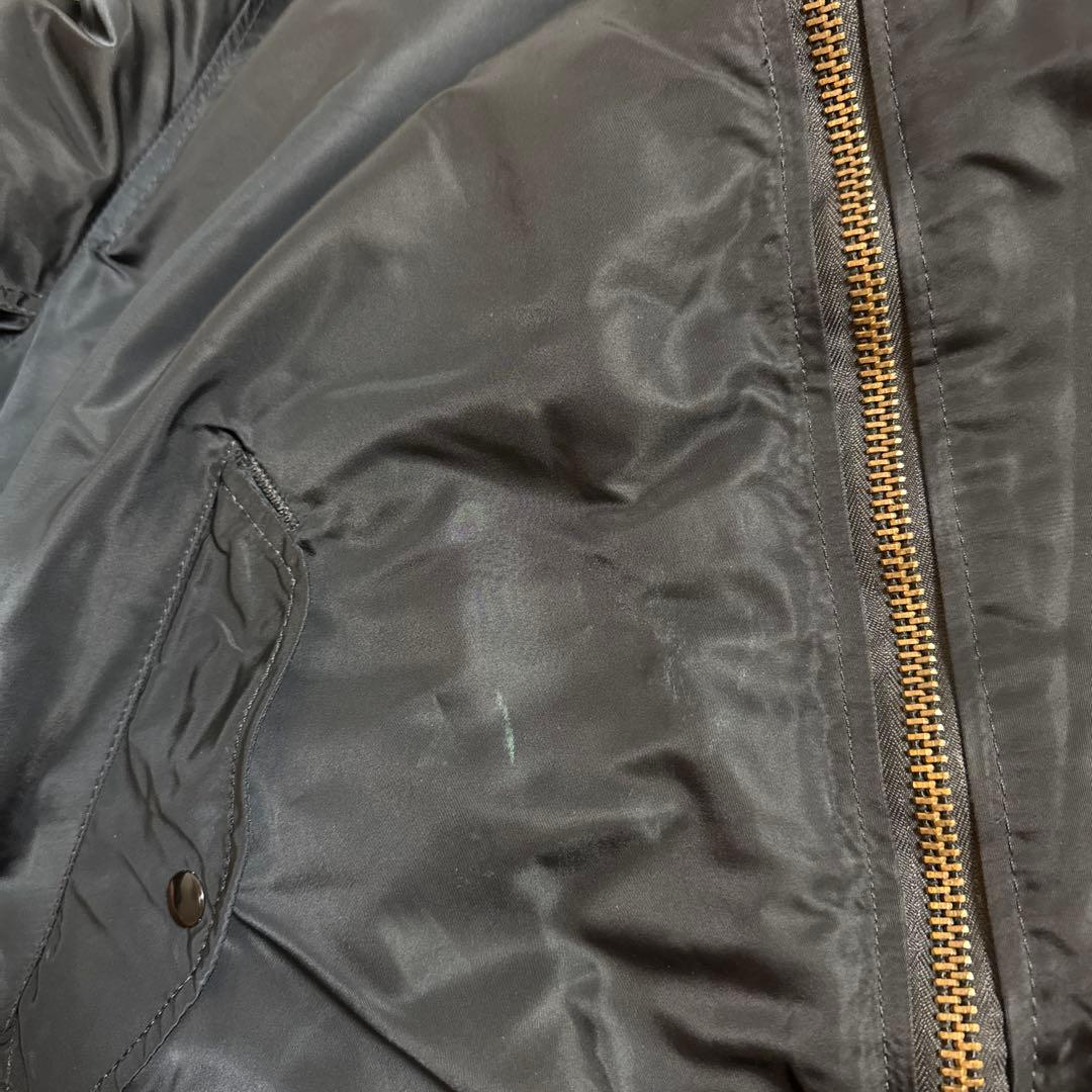 90s アルファ MA-1 インダストリーズ ブラック XL 大幅な値下げ交渉⭕️