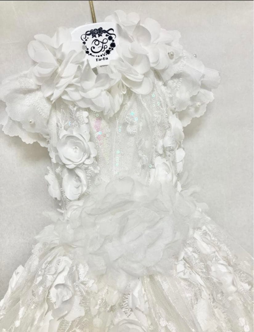 BONNIE&CO (XSサイズ) ドレス　犬服　ウエディングドレス