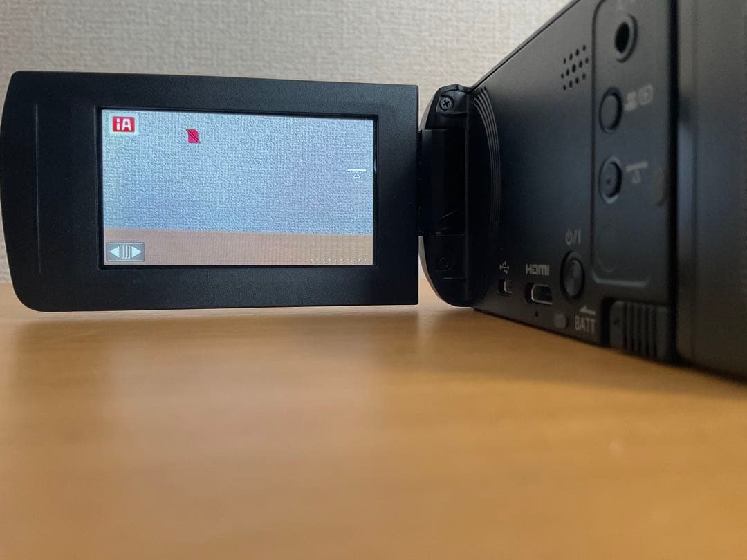 【美品】パナソニック ビデオカメラ HC-V360MS ホワイト ズーム90倍