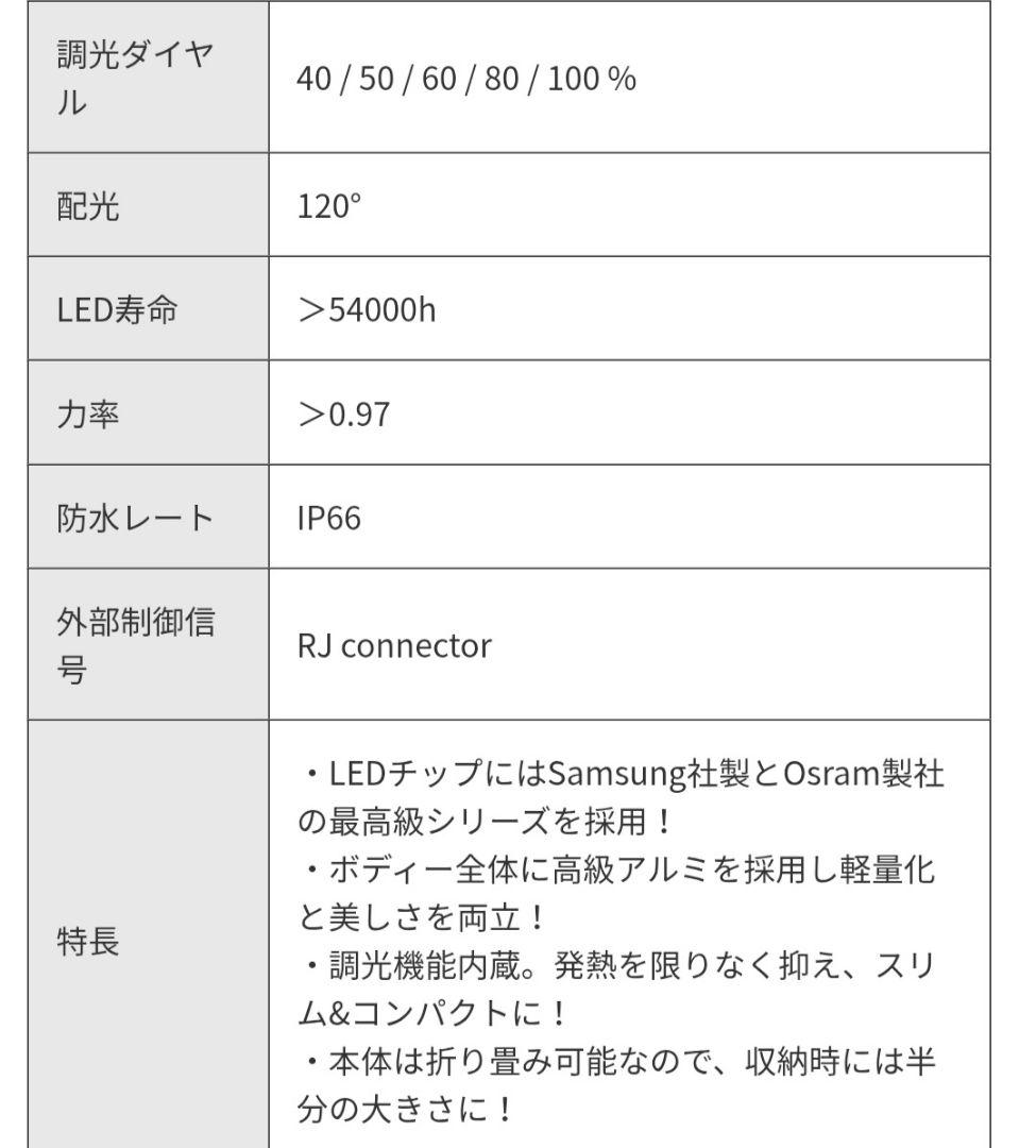 ソダテック　植物育成ライト　LED　720W　業務用