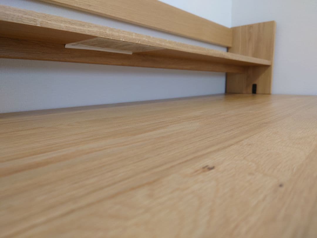 【引取限定・大阪府】無印良品　無垢材デスク　オーク材　※2/21以降引き渡し※