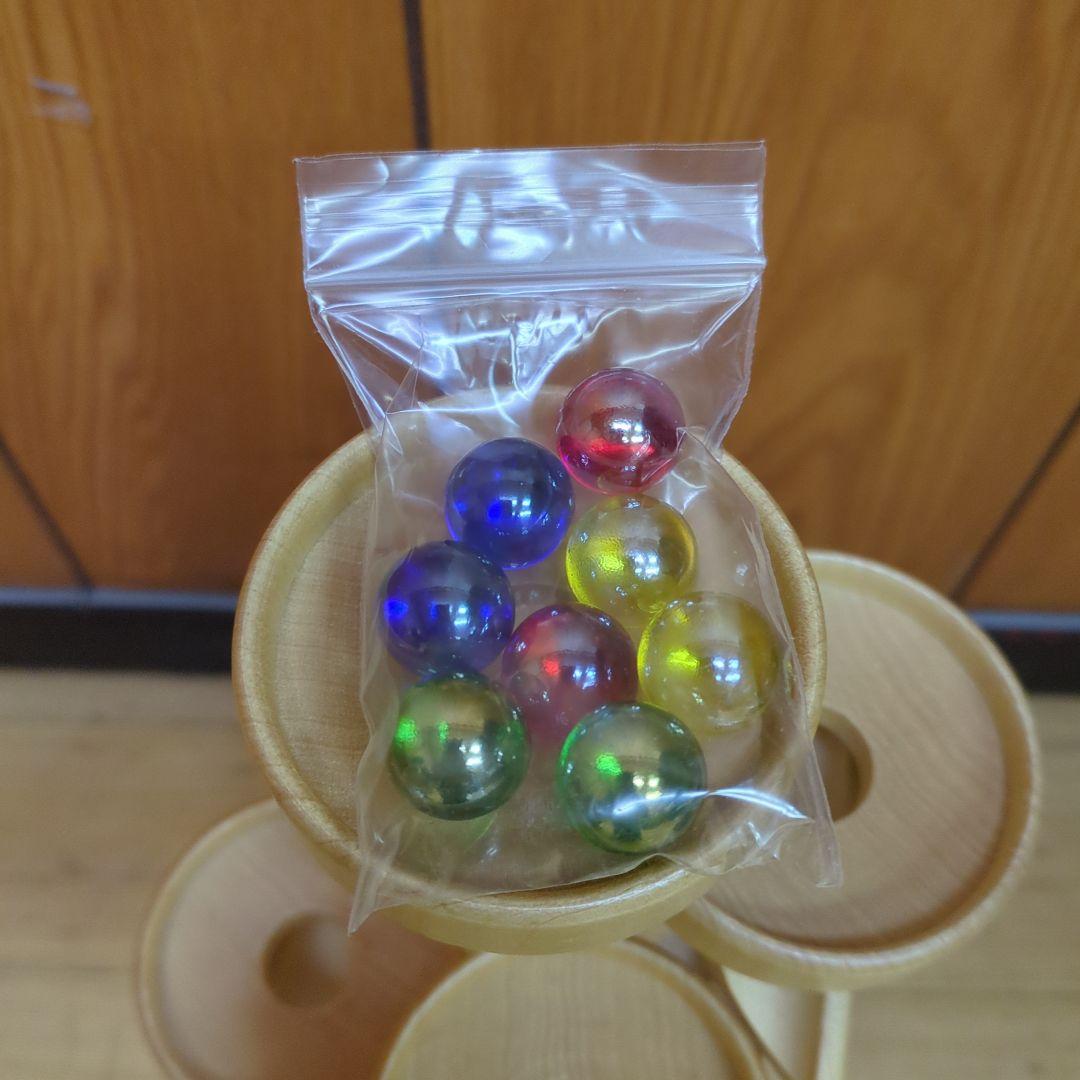 Tower of Plates 知育玩具　ベック社　玉の塔　白木 BECK社