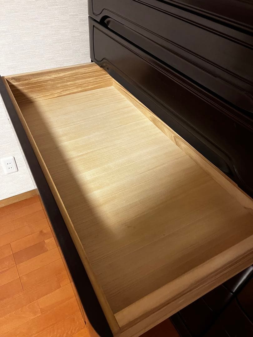 民藝家具　天然木　高級箪笥　タンス　幅160cm 花梨　宝飾品・和装小物入れ付