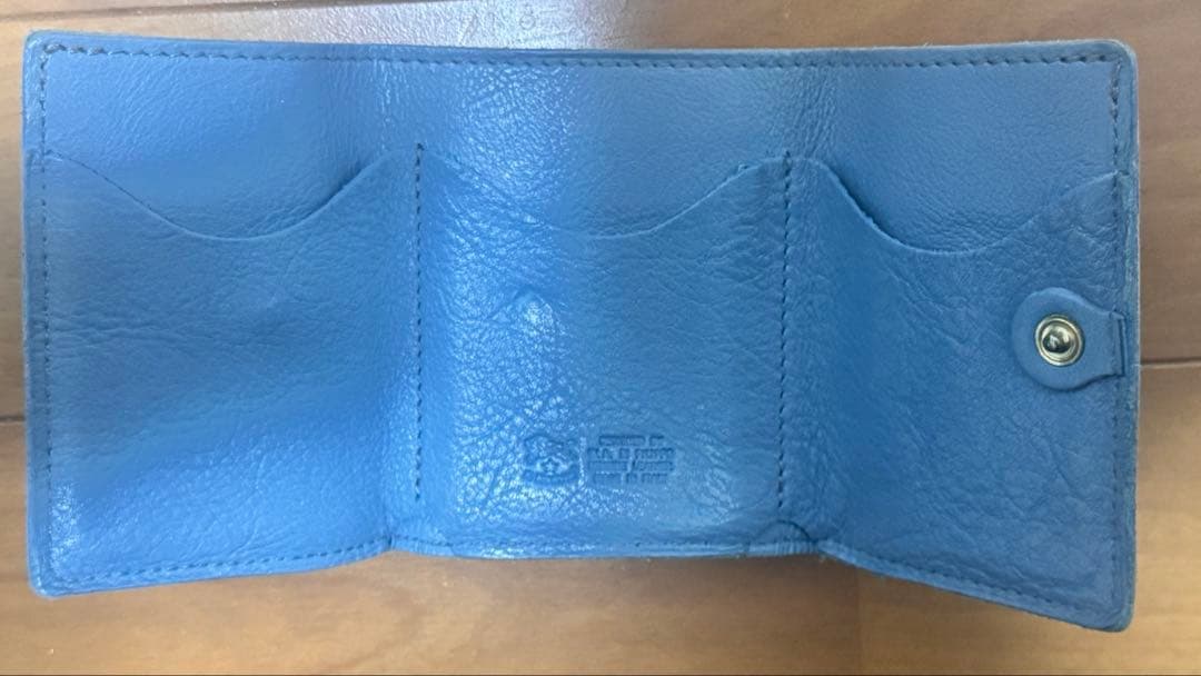 イルビゾンテ　ブルーデニム　ウォレット