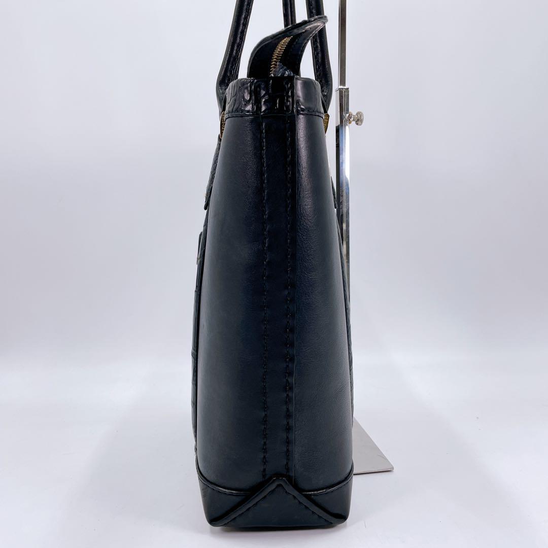 【伝説の一品】ZELE-PARIS ゼルパリ クロコダイル トートバッグ 肩掛け