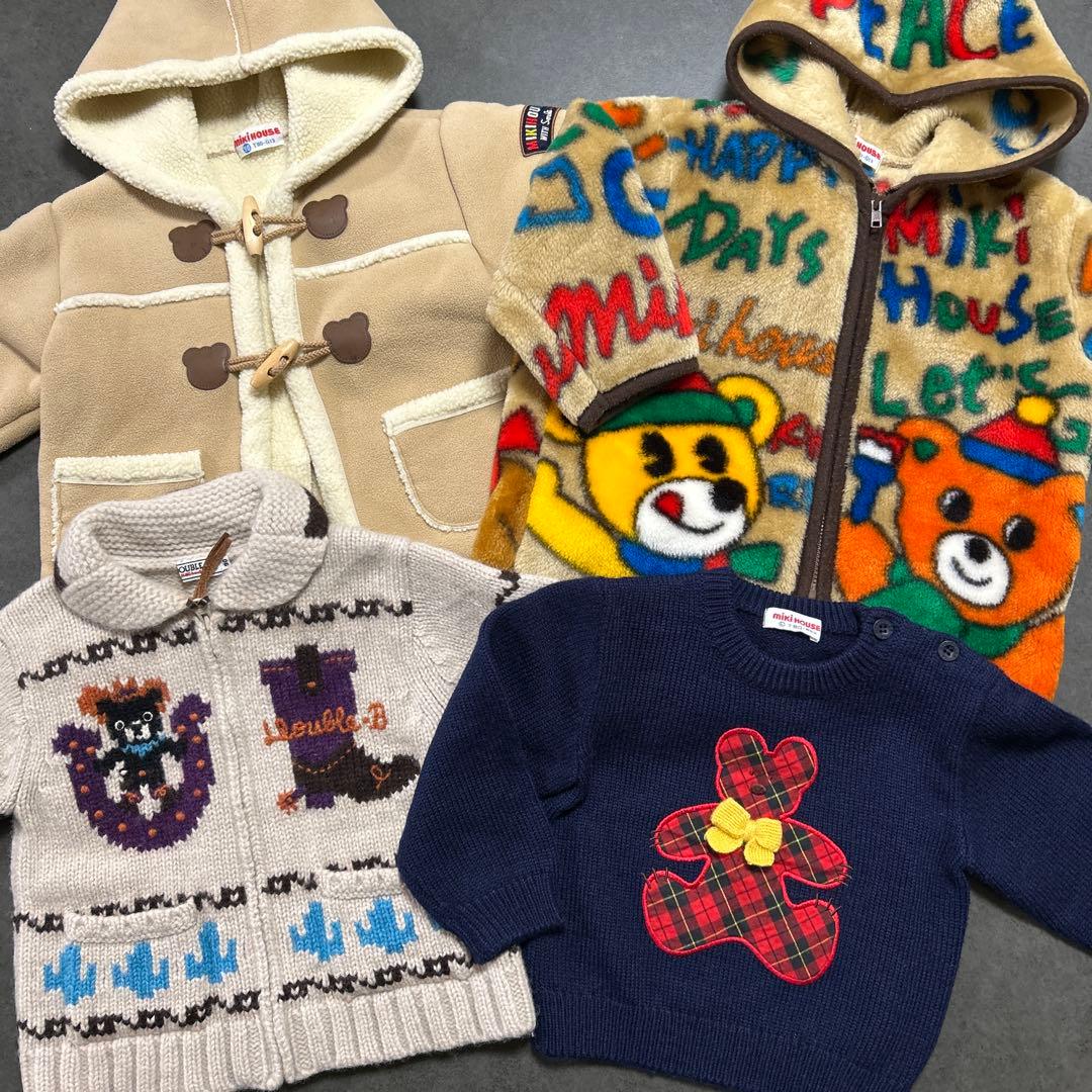 ミキハウス　ダブルビー　90㎝　4点セット