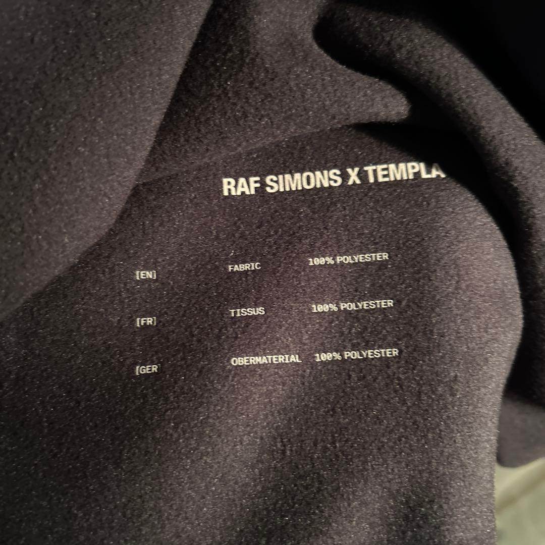 RAF SIMONS × TEMPLA 2019AWプリントノースリーブトップス