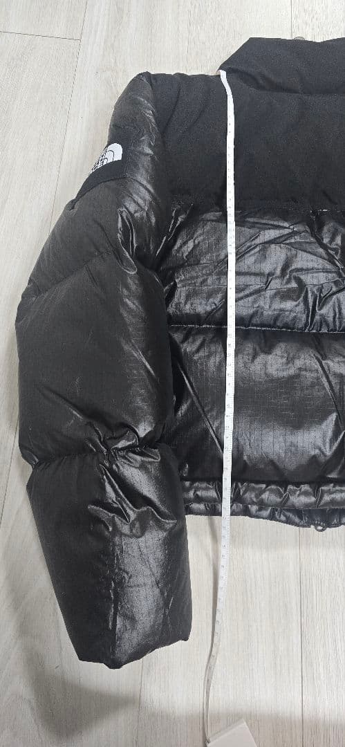 THE NORTH FACE ブラック ダウンジャケット　韓国　85（S）