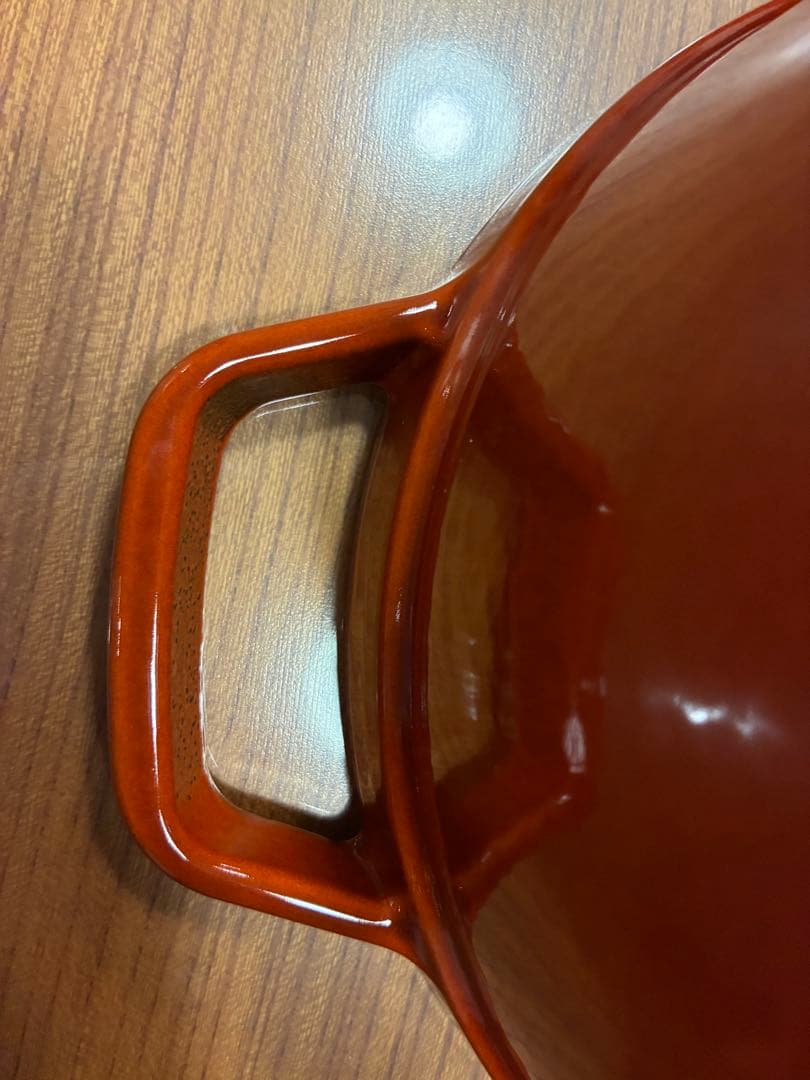 staubココット オーバル31㎝ ガーネット ルージュ レッド