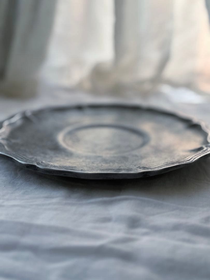 入手困難　co+fe コフェ　花リム　プレート　アスティエ　ハグオーワー雅姫　皿