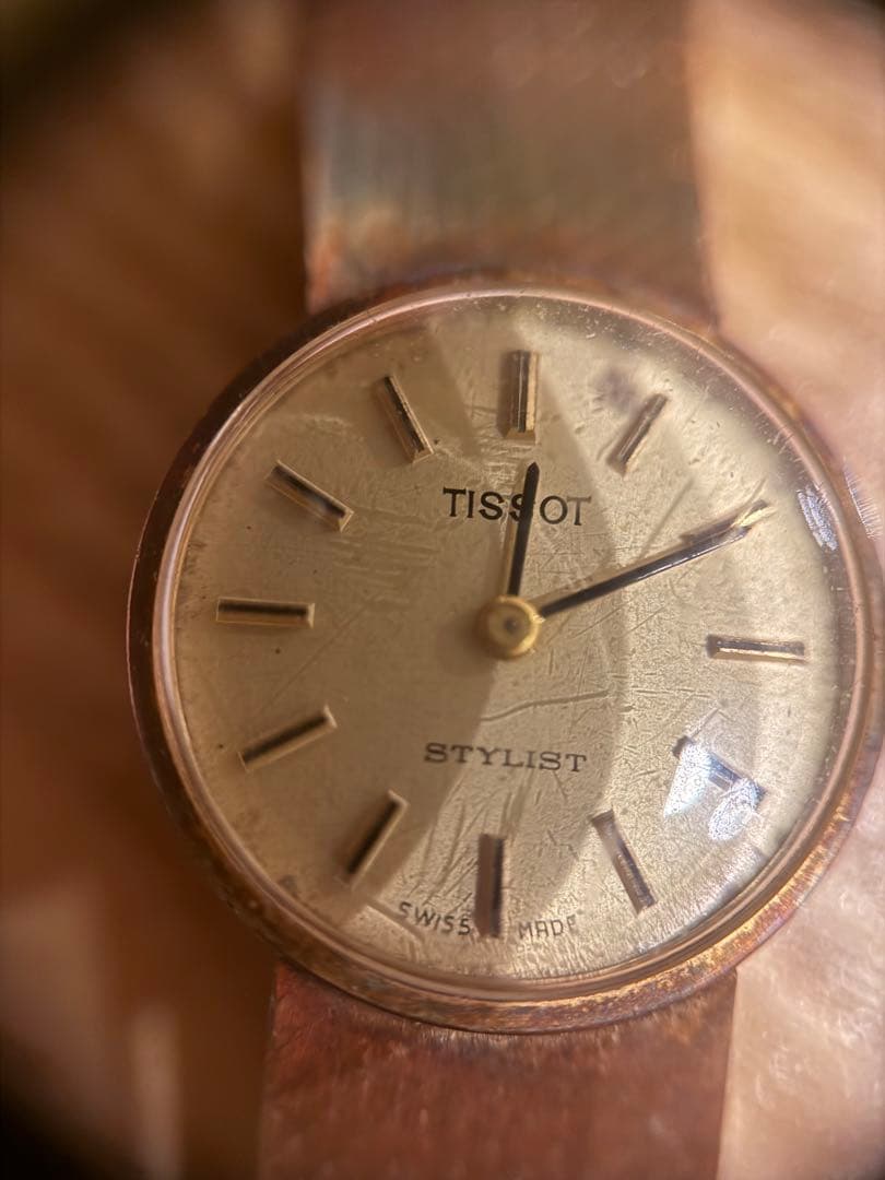 TISSOT STYLIST 14金無垢