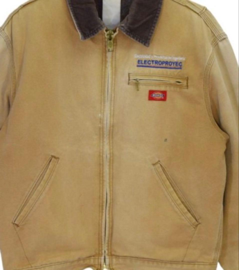 Dickies 90sデトロイトジャケット ダックLサイズ 鬼フェード