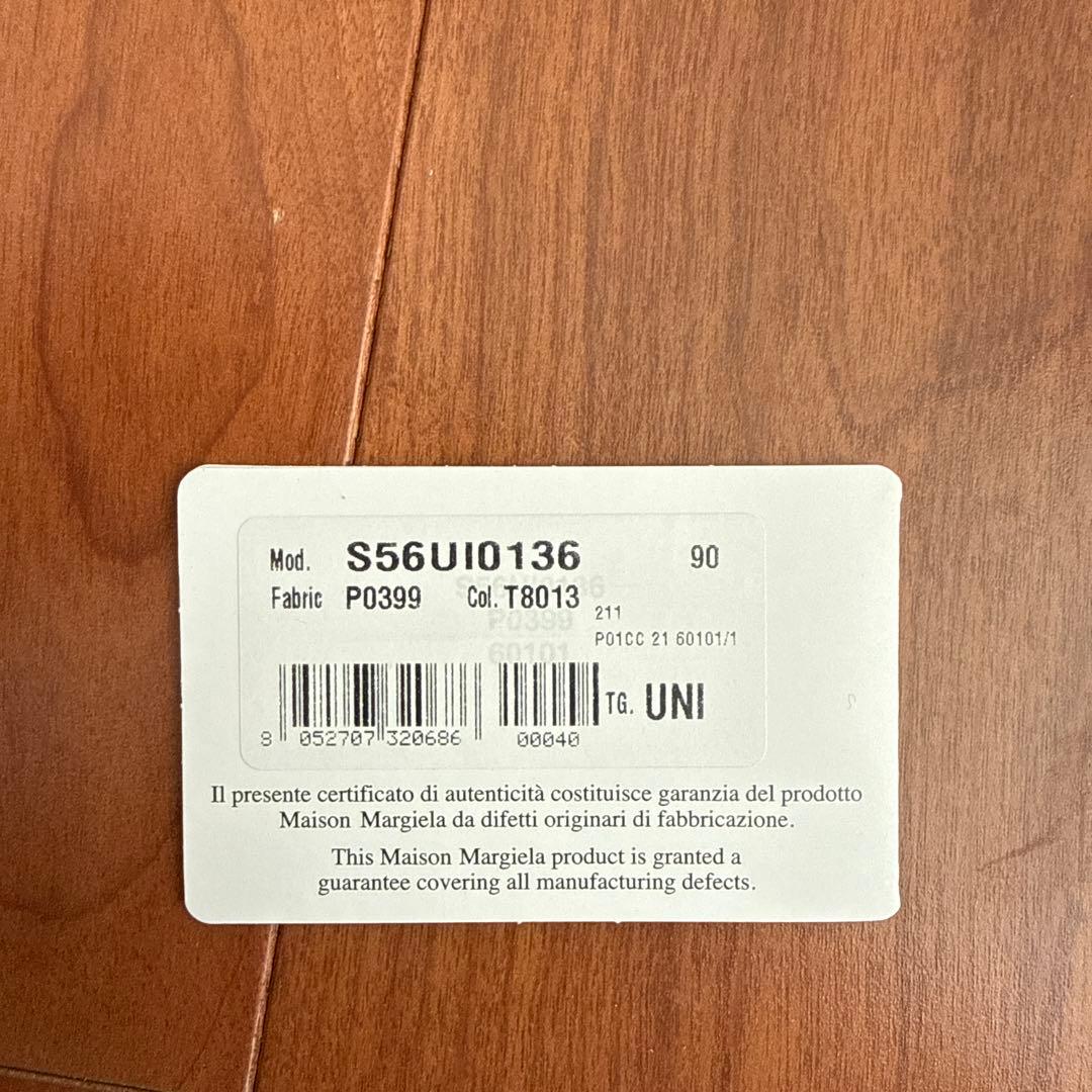 さ*む様 Maison Margiela ブラック 三つ折り財布