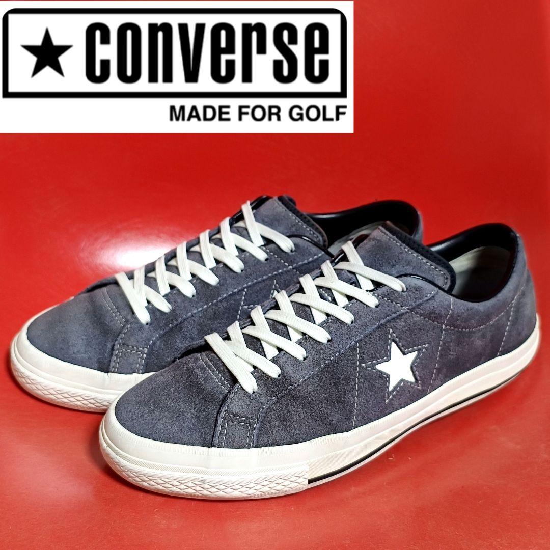 【希少】コンバース ワンスター GF スエード 33500241 ゴルフシューズ