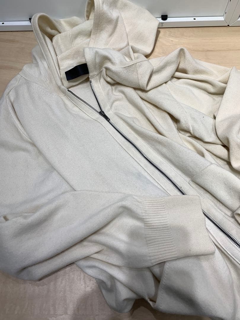 HAIDER ACKERMANN カシミヤ フルジップパーカー