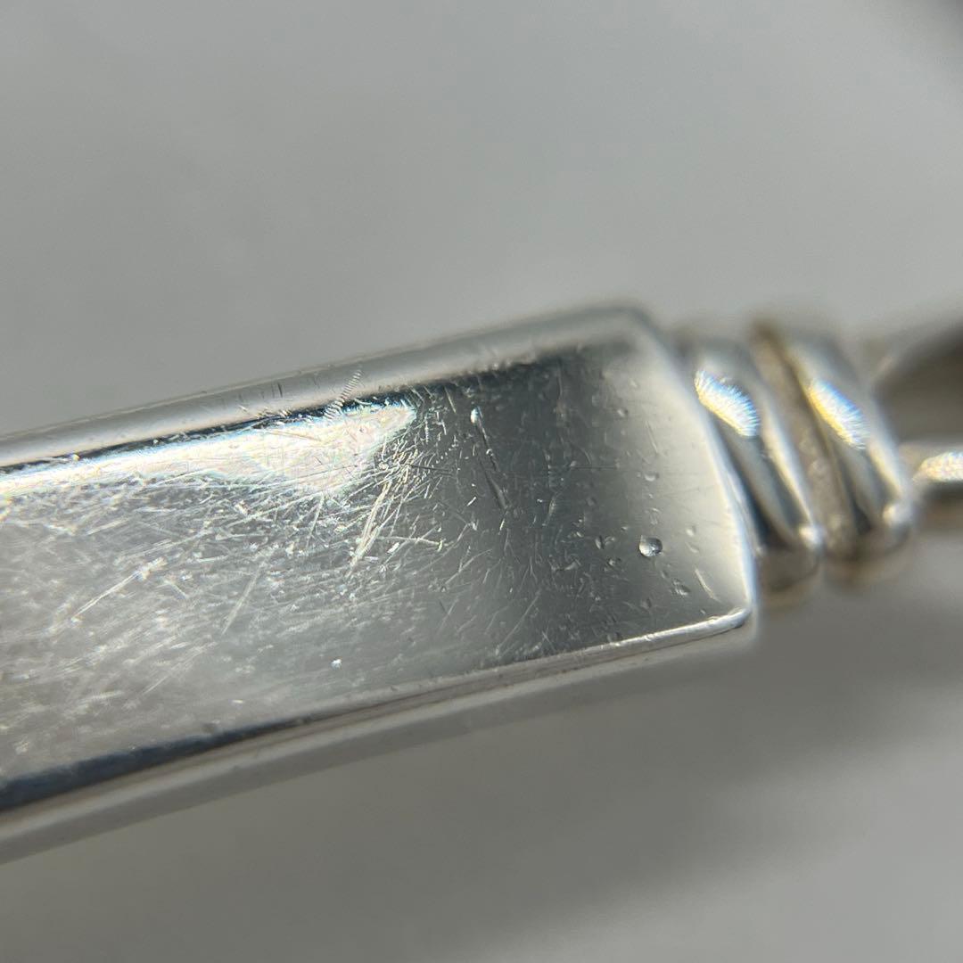 ティファニー TIFFANY ノットリンクチェーン IDブレスレット 希少