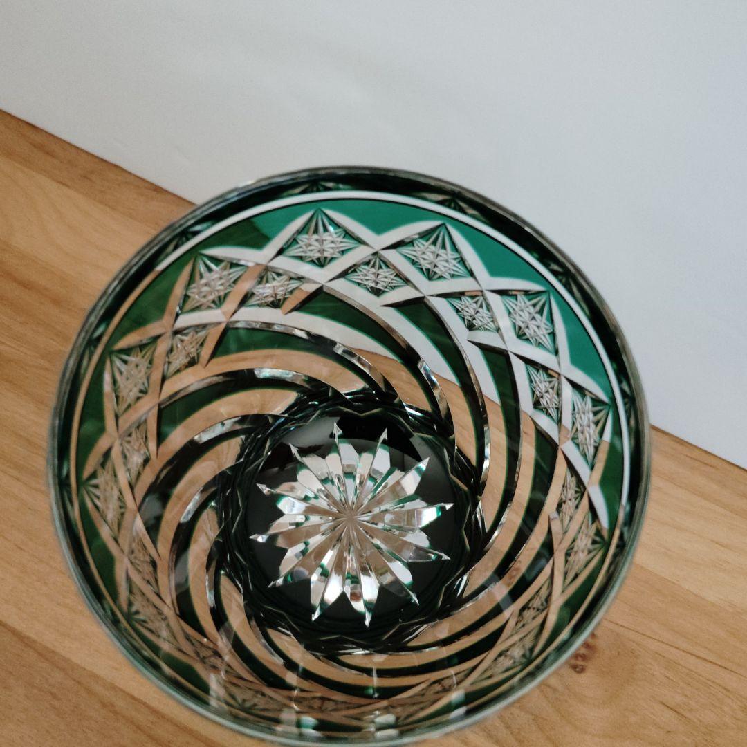 【美品】江戸切子２点　作高野秀徳